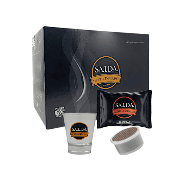 Capsule Compatibili Lavazza Espresso Point, Saida Caffè, Black Bar