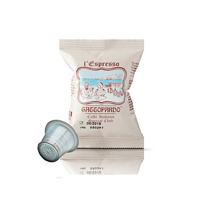 Capsules Compatible with Nespresso, Gattopardo, Toda, Special Club Blend