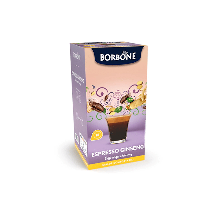 Soluble Ginseng Coffee by Borbone in ESE44 pods