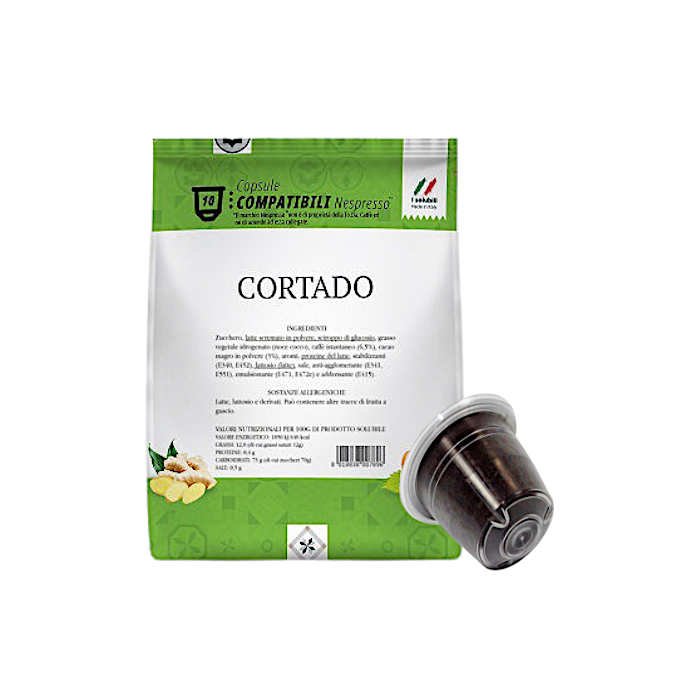 Caffè Cortado in Capsule Gattopardo Compatibili Nespresso