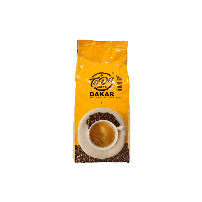 Caffè in Grani Toda Caffè, miscela dakar confezione da 1 Kg