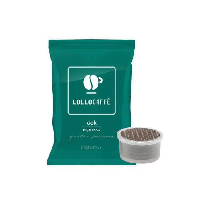 Lavazza Espresso Point Compatible Capsules, by Lollo Caffè, Decaf Blend