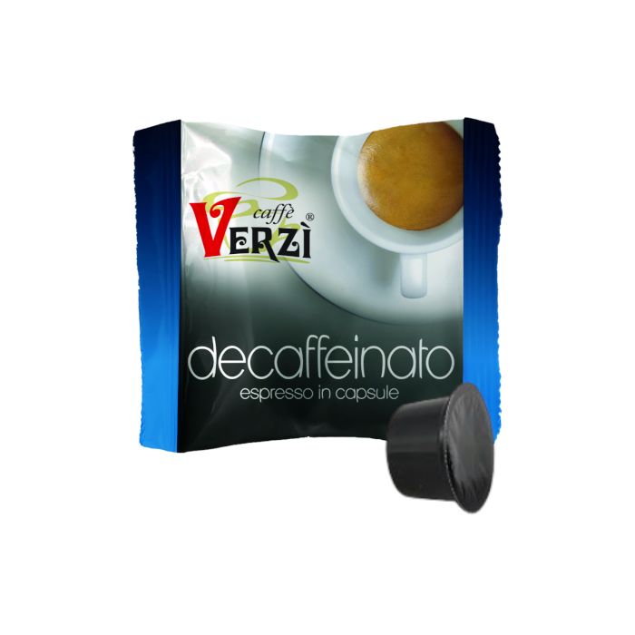 Coffee Capsules, Lavazza Blue Compatible, Caffè Verzì, Dek Blend