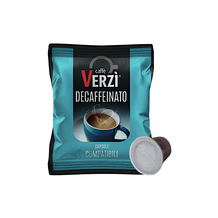 Capsules Compatible with Nespresso, Caffè Verzì, Blend Dek