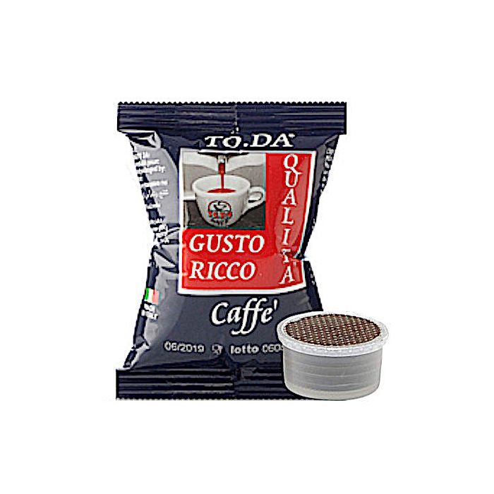 Gattopardo Capsules Compatible with Lavazza Espresso Point, Gusto Ricco blend