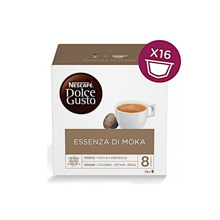 Nescafè Dolce Gusto Capsules, Moka Essence, 16 capsules