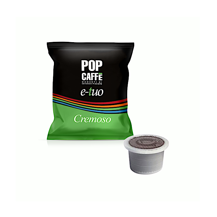 Capsule Pop Caffè Compatibili con Fior Fiore Coop, E-Tuo Cremoso