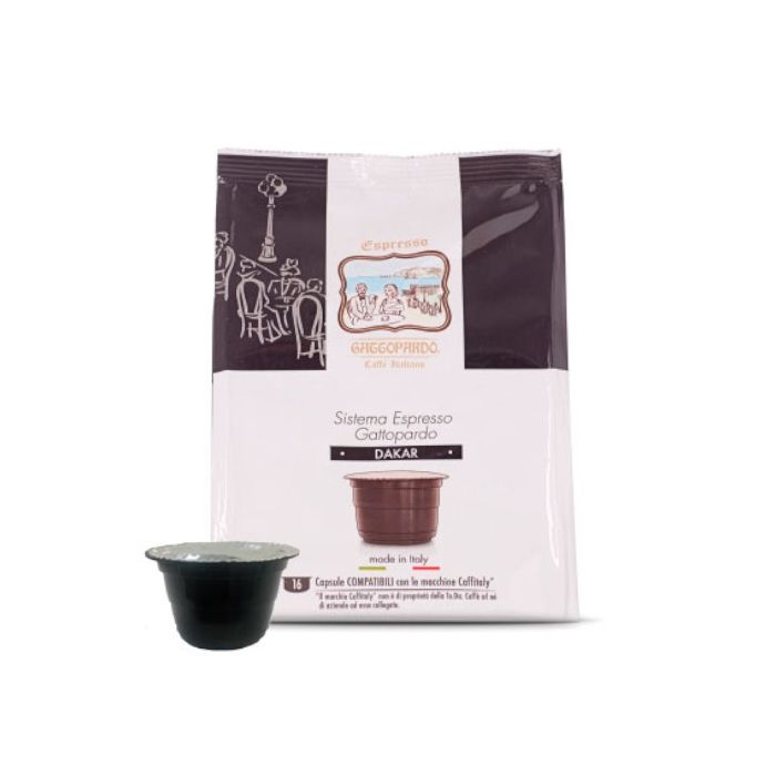 Capsule Toda Caffè Compatibili con Caffitaly, miscela Dakar