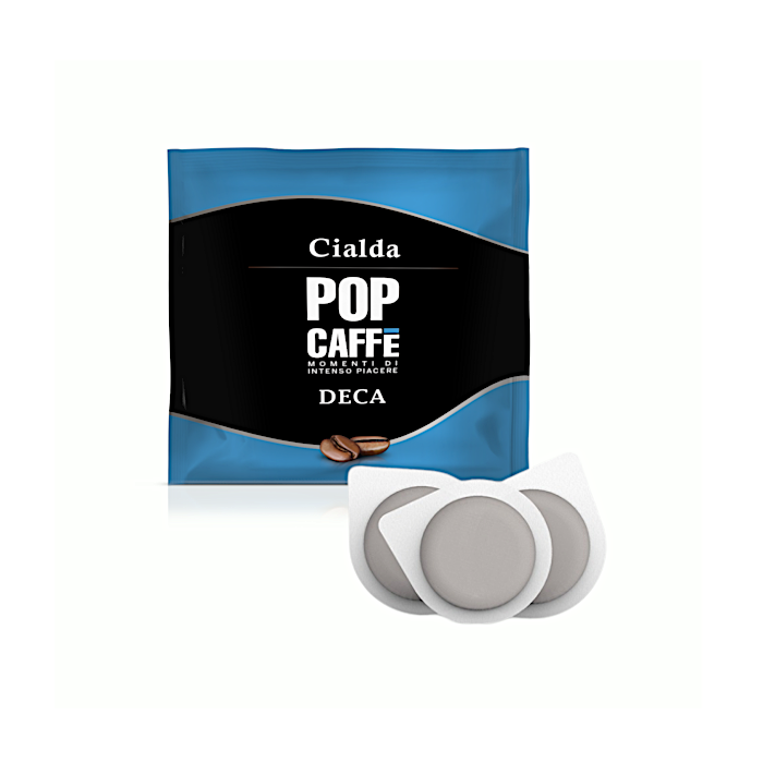 Coffee Pods, Coffee Pop, Decaffeinated Blend, Format (Pods ese 44)