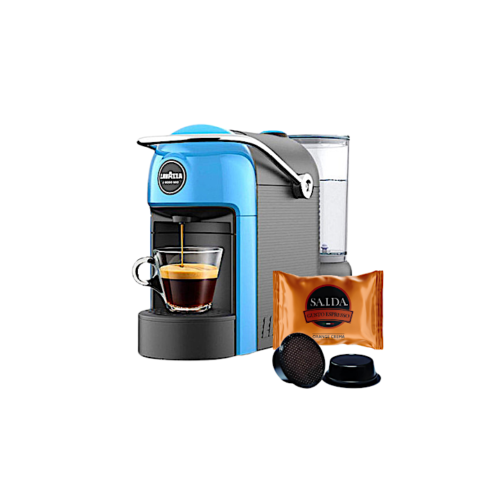Lavazza A Modo Mio Jolie Coffee Machine + 50 Saida compatible capsules