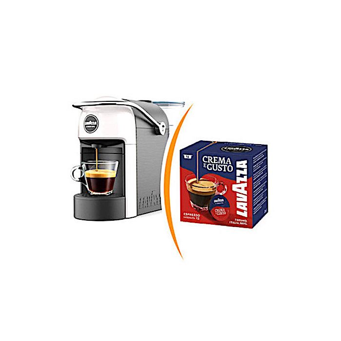 Lavazza A Modo Mio Jolie Coffee Machine + 36 Crema e Gusto capsules