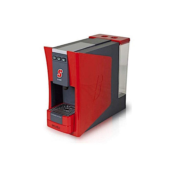 Essse Caffè S12 Coffee Machine: red, white and black
