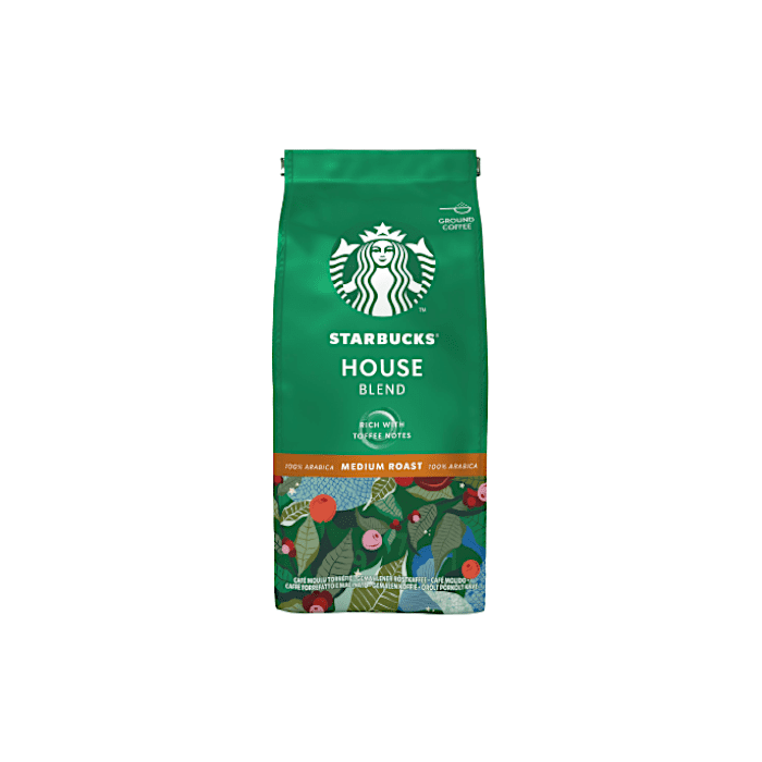 200 G. Starbucks® House Blend medium roast ground coffee