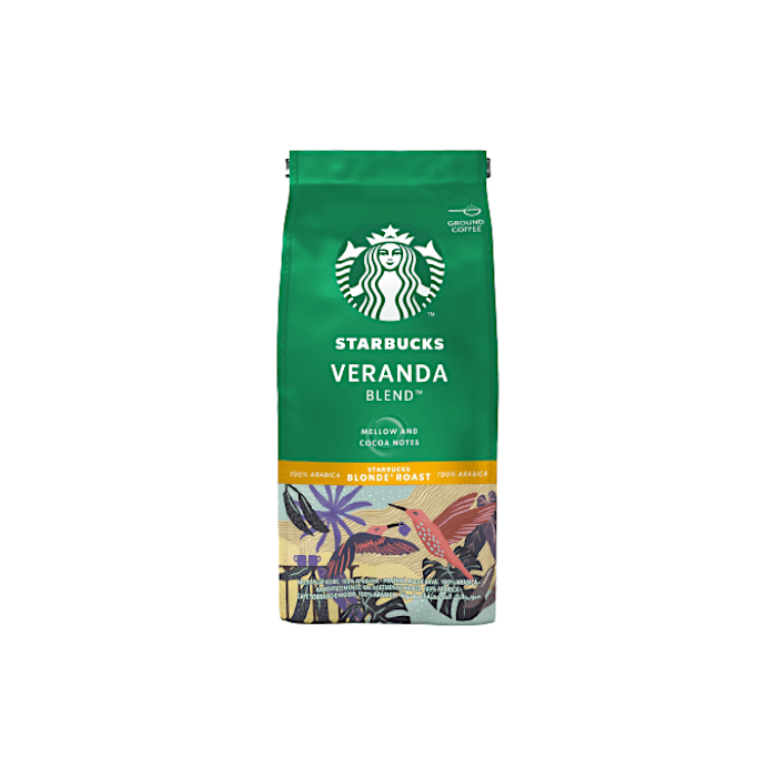 200g. Starbucks® Veranda Blend Light Roast Ground Coffee