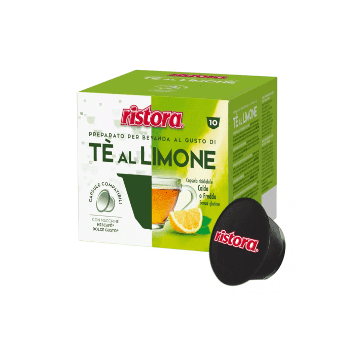 Tè al Limone Ristora in Capsule Compatibili Dolce Gusto, 10 pezzi