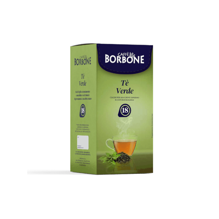 Borbone Green Tea in ESE44 pods format