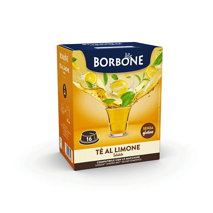 The al limone di Caffè Borbone in capsule compatibili Lavazza A Modo Mio, 16 pezzi