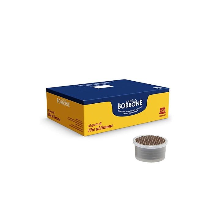 Lemon Tea, Espresso Point Compatible Capsules, Caffè Borbone, 25pieces