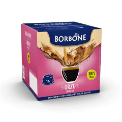 Caff dOrzo Capsule compatibili con Dolce Gusto Caff Borbone 16 pezzi