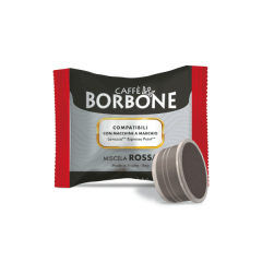 Capsule compatibili Lavazza Espresso Point - Caffè Borbone - Miscela Rossa