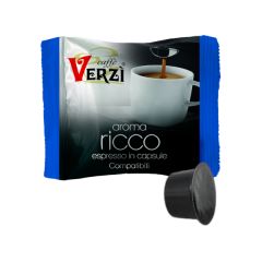 Capsule Compatibili Lavazza Blu - Caffè Verzì - Miscela Ricco