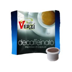 Capsule Verzì Caffè Compatibili Cuorespresso e Domo Caffè - Decaffeinato
