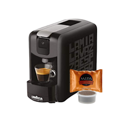Lavazza EP Mini - Macchina caffè per capsule Espresso Point + 50 capsule Orange Crema