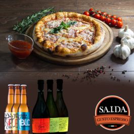 6 Craft Beers In Bottle Indicated With Pizza Pairing