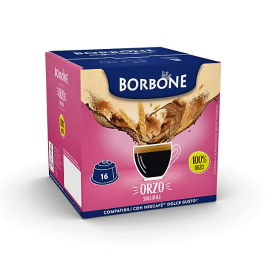 Barley Coffee, Dolce Gusto compatible capsules, Caffè Borbone, 16 pieces