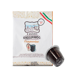 Cappuccino in Nespresso Compatible Capsules by Gattopardo Caffè