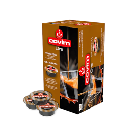 Covim coffee Capsules Compatible with Lavazza A Modo Mio, Oro Crema blend