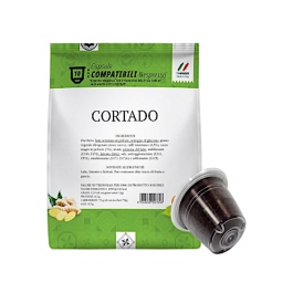 Capsules Compatible with Nespresso, Gattopardo, Toda, Cortado drink