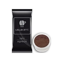 Lavazza Espresso Point Compatible Capsules, by Lollo Caffè, Black Blend