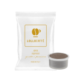 Lavazza Espresso Point Compatible Capsules, by Lollo Caffè, Gold Blend