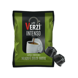 Dolce Gusto Compatible Capsules, Verzì Coffee, Intense Blend