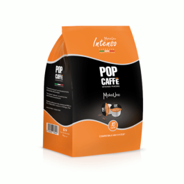 Uno System Compatible Capsules, Pop Coffee, Moka Uno Intenso