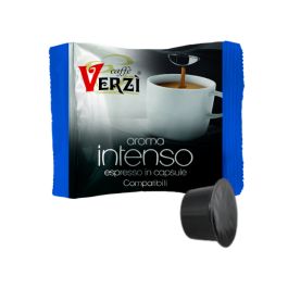 Verzì Caffè Capsules Compatible with Lavazza Blue, aroma Intenso