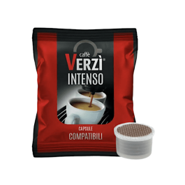 Capsule Verzì Caffè Compatibili con Lavazza Espresso Point, aroma Intenso