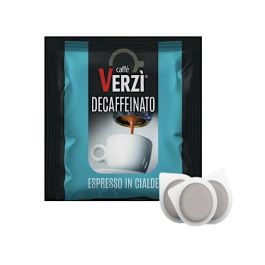 Coffee pods, Verzì Caffe, Dek blend, Format (ese 44 pods)