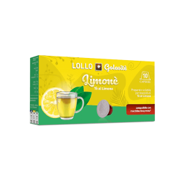 Lemon Tea, Lollo Caffè Compatible Capsules with Nespresso, 10 pieces