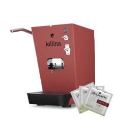 Lollina Plus Coffee Machine by Lollo Caffè + 40 free Ese pods