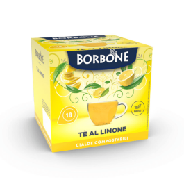 Borbone lemon tea in ESE44 pods format