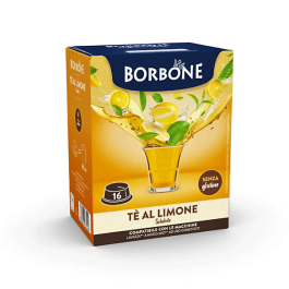 Lemon Tea by Caffè Borbone in A Modo Mio compatible capsules, 16 pieces