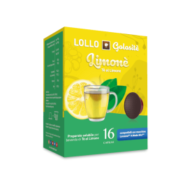The al Limone in Capsule Lollo Caffè Compatibili A Modo Mio, 16 pezzi