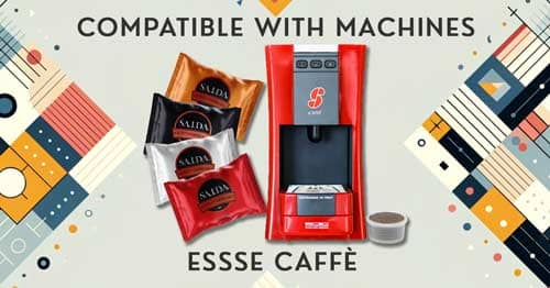 Capsules Compatible with machines Esse Caffè 7% Discount