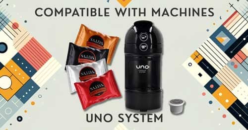 Capsules Compatible with machines Uno System 7% Discount