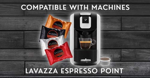 Capsules Compatible with machines Espresso Point Discount